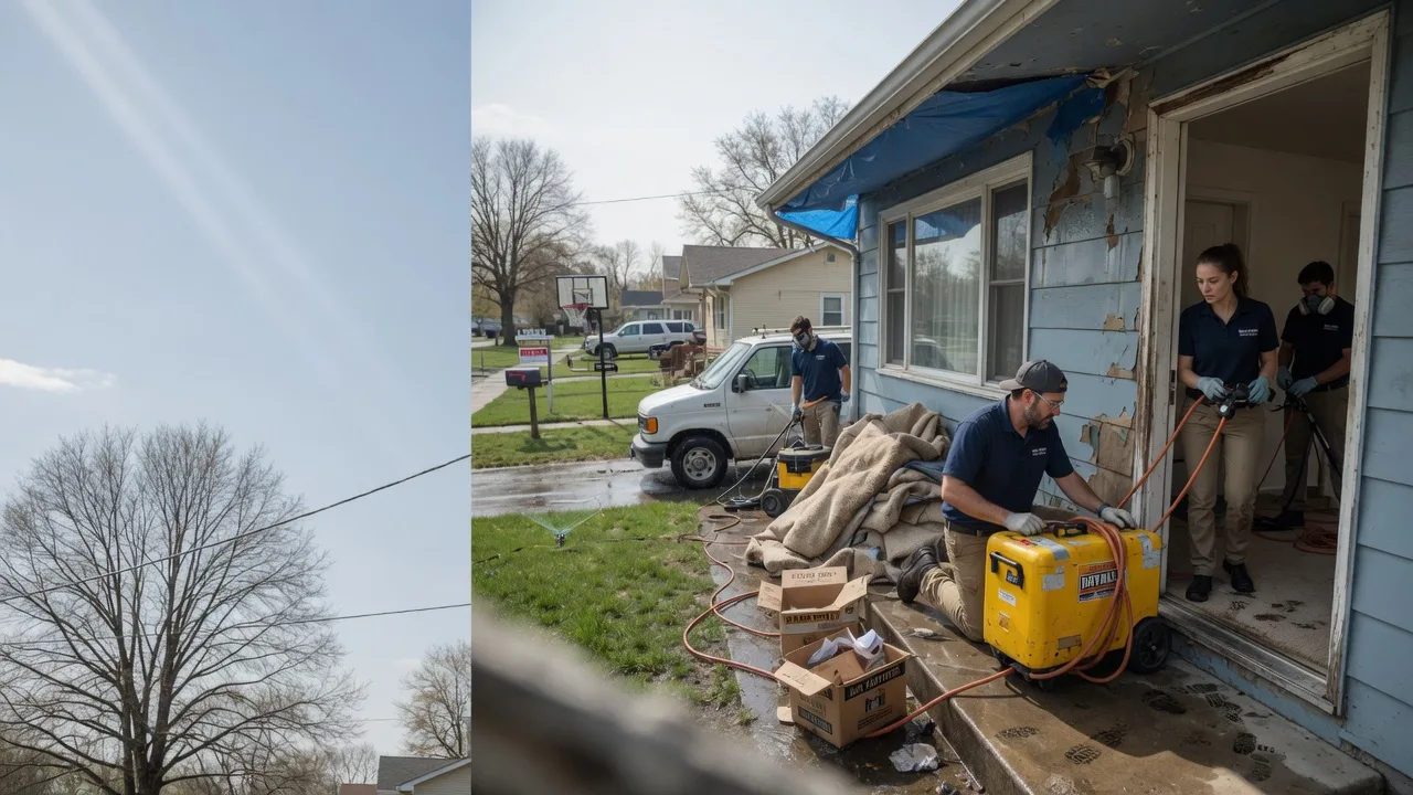 Basement Flood Cleanup in Shepherdsville, KY near me